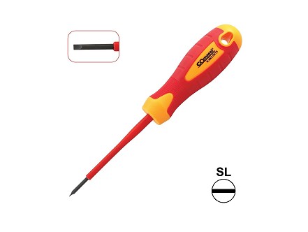 Odvijac ravni SL 2.5x75mm izolovan 1000V