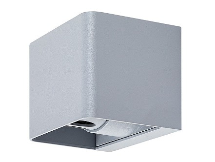 SPOLJNA ZIDNA LED LAMPA 10W WW HALLSTAT 77170 SIVA RABALUX