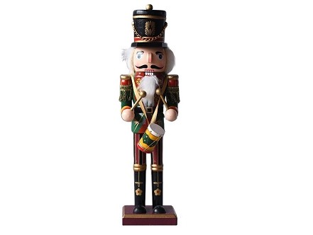 Krcko Orascic drvena figura 1 komad 300mm zelena