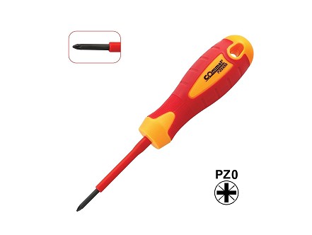 Odvijac plus/minus PZ0 3x60mm izolovan 1000V
