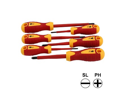 Set odvijaca SL i PH 6kom  izolovani 1000V