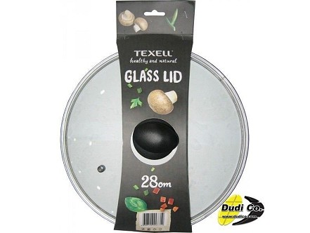 Texell stakleni poklopac za tiganj 28cm TGL28