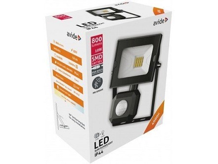 LED reflektor SMD quick conn. 10W 4000K NW sa senz. 800lm cr