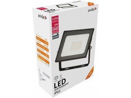 LED reflektor SMD quick conn. 30W 4000K NW 3000lm crna