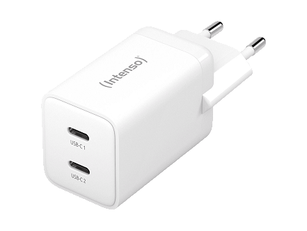 INTENSO PUNJAČ 2 X USB-C 3A 40W W40CC