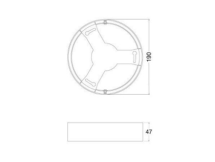 NADGRADNI RAM ZA LED PANEL DN215 IP44 LEDVANCE