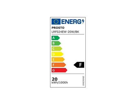 LED REFLEKTOR 20W CW CRNI LRF024EW PROSTO
