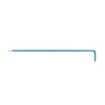 369F 2.0mm  light blue L-Kljuc