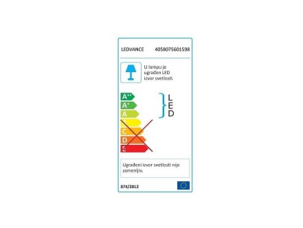 LED STRELA VODOOTPORNA 60cm 18W CW IP65 LEDVANCE