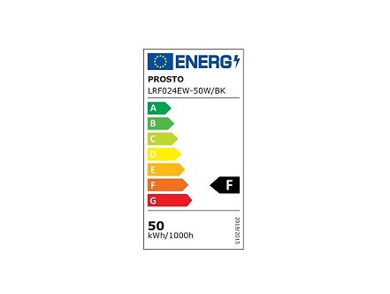 LED REFLEKTOR 50W CW CRNI LRF024 PROSTO