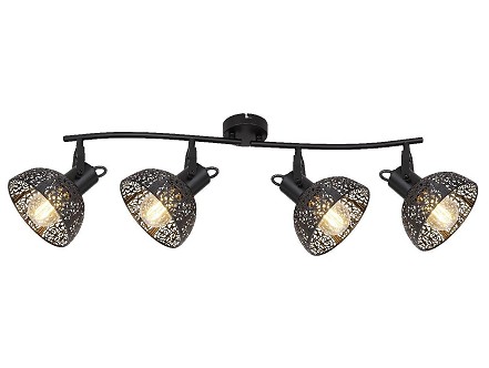 SPOT LAMPA 4XE27 PANTALLA 54016 4 GLOBO