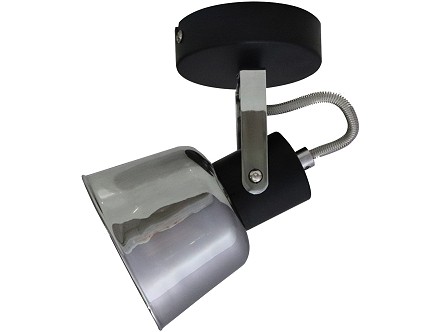 Zidna Spot lampa Maya 1xE14 Crna