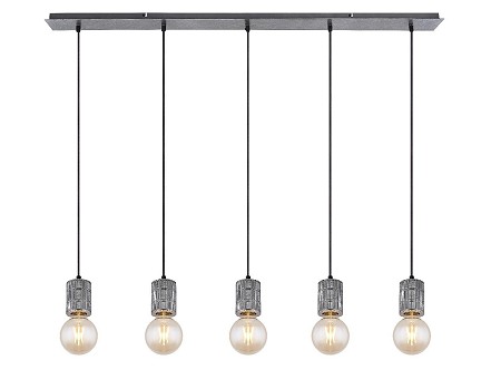 VISILICA 5XE27 FREDDY 54036 5H GLOBO