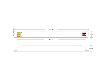 LED NAPAJANJE SLIM 12V 100W 100WHH 12 DAWN BBLINK
