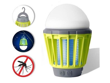 Multif. prenosiva LED svet. 1W protiv komaraca IPX6