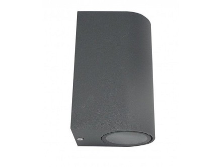 M952010 ANTRACIT SIVA 2XGU10 bastenska lampa zidna Mitea lig