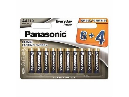 Panasonic baterije LR6EPS/10BW-AA Alkalne Ever 10 komada