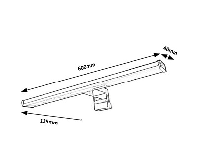 ZIDNA LED LAMPA 12W LEVON ZA KUPATILO 2115 RABALUX