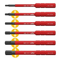 Slim Bit garnitura 2831B608 6pcs elektricarska crvena