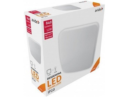 LED plafonjera kvadratna 12W Oyster 280x90mm NW 4000K