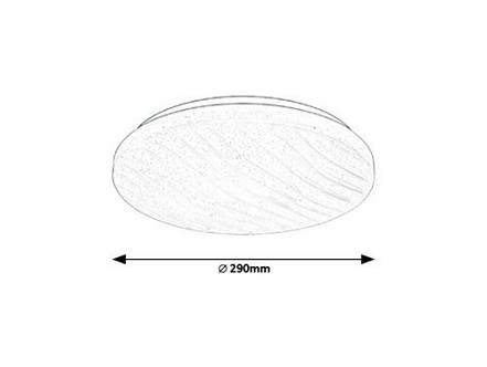 LED PLAFONJERA 12W MILENA 2674 RABALUX
