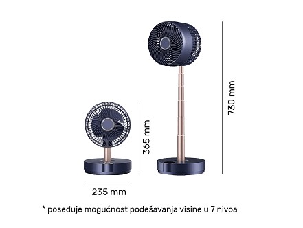 STONI ILI PODNI VENTILATOR PUNJIVI FC22BRD BBLINK