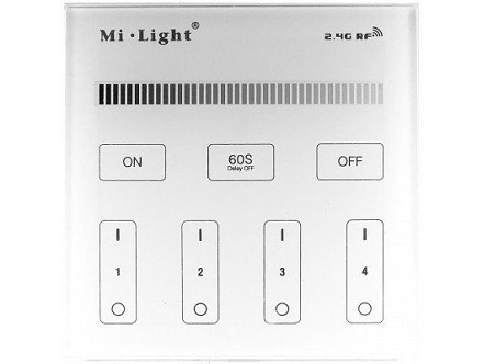Kontroler za LED traku zidni AC 180-240V 4 zone