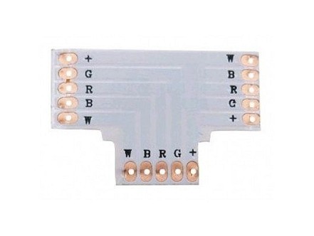 T spojnica za LED traku 5-24V RGB+W