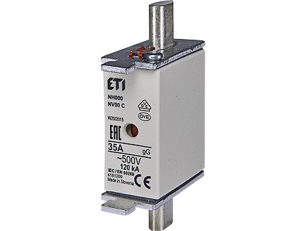 Nozasti osiguraci NV00 C 35A 500V ETI