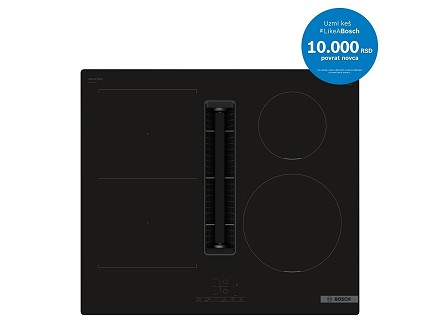 BOSCH INDUKCIONA PLOČA ZA KUVANJE SA INTEGRISANIM ASPIRATOROM PVS611B16E
