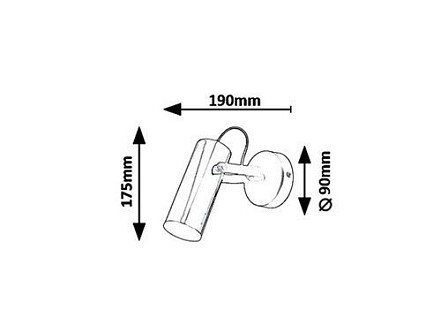 SPOT LED LAMPA 5W RAVEN 6428 RABALUX