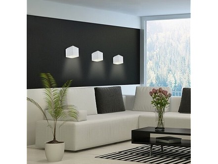 ZIDNA LAMPA 1XG9 KAUNAS 7018 KVAD BELA RABALUX