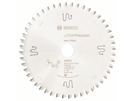 Bosch 216mm Z48 List kružne testere Top Precision Best for Wood