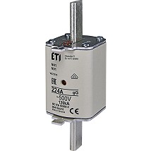 Nozasti osiguraci NV1 C 224A 500V ETI