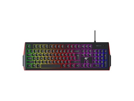 Havit tastatura KB866L crno-crvena