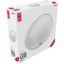 LED plafonjera Oyster Pandora alu 24W 380x110mm WW 3000K