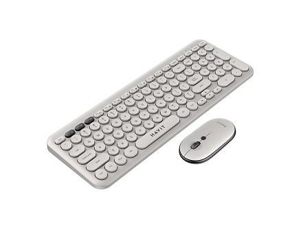 Havit bežični komplet tastatura i miš KB254GCM svetlo siva