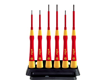 Precizni odvijac garnitura 6pcs sa drzacem elektricarska
