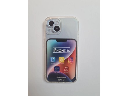 iPhone 14 transparent ojačane ivice
