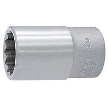 Unior Ključ nasadni dvanaestougaoni 27mm 1/2" 190/1 12p