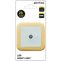 Nocno kvadratno svetlo 0.5W WW narandzasta