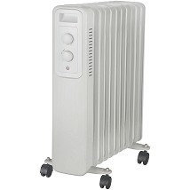 Uljani radijator 11 rebara 2500W bela ENTAC