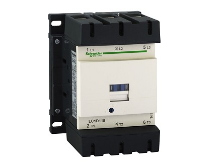 TeSys D kontaktor 3P (3NO) 115A 230V AC (1NO+1NC)