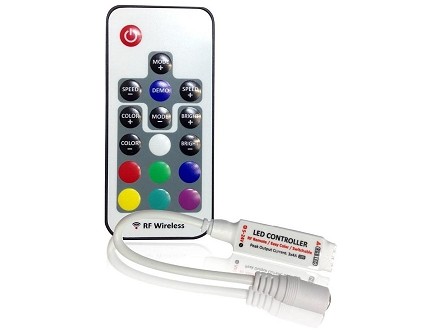 Kontroler za LED traku 5-24V 144W RGB 17 tastera