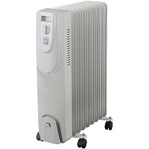 Uljani radijator 9 rebara 2000W sa tajmerom bela ENTAC