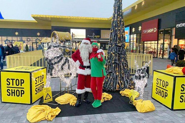Deda Mraz u STOP SHOP-u - vreme je za novogodišnje želje!