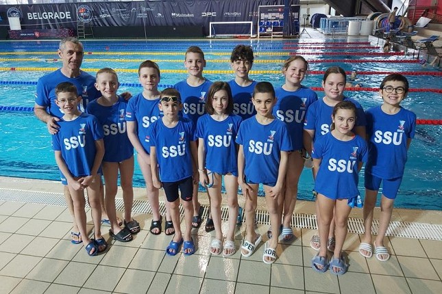 Plivanje: Spartak započeo godinu sa 29 osvojenih medalja u Beogradu