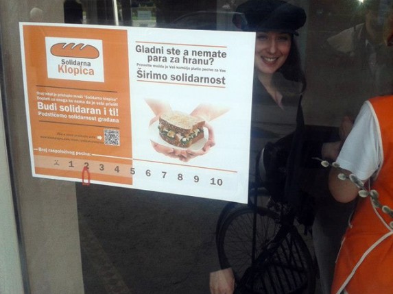 Prva "Solidarna klopica" u Subotici