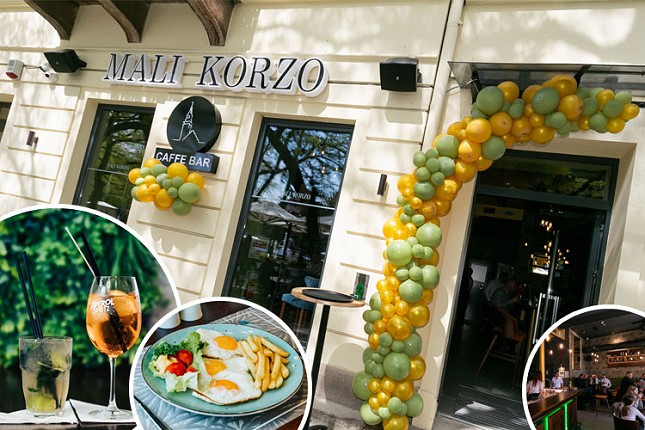 Kafe bar "Mali korzo" - bogata ponuda hrane i pića u srcu Subotice