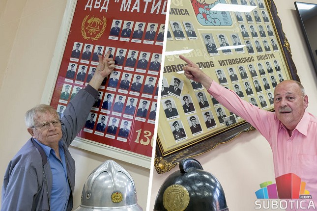 Dva vatrogasca dobrovoljca ukupno više od veka članstva u DVD "Matica"